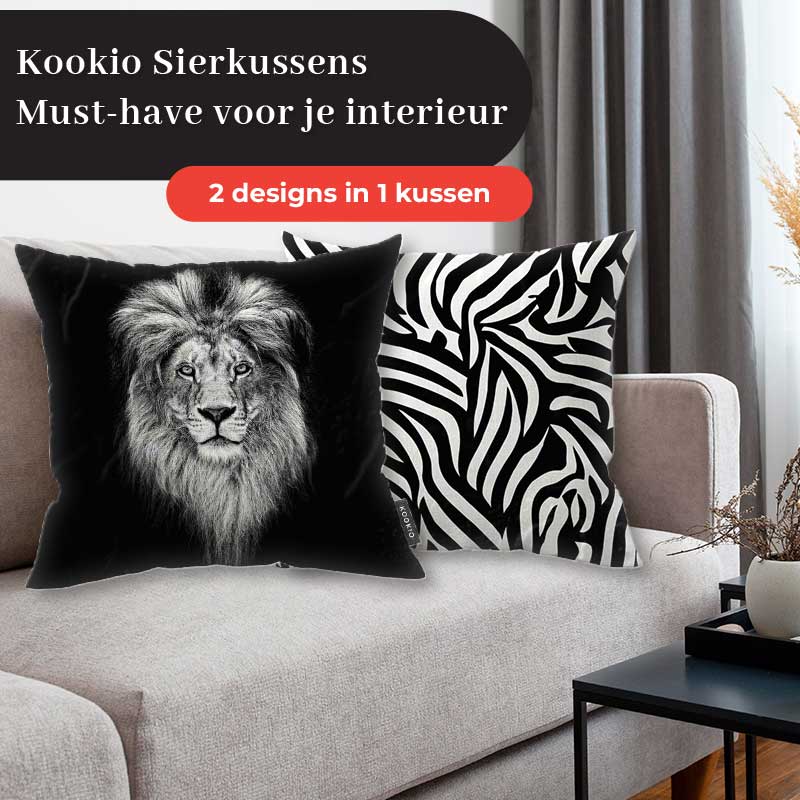 Sierkussen dieren - Leeuw