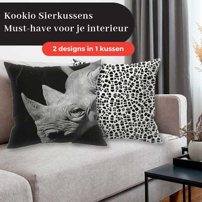 Sierkussen dieren - Neushoorn