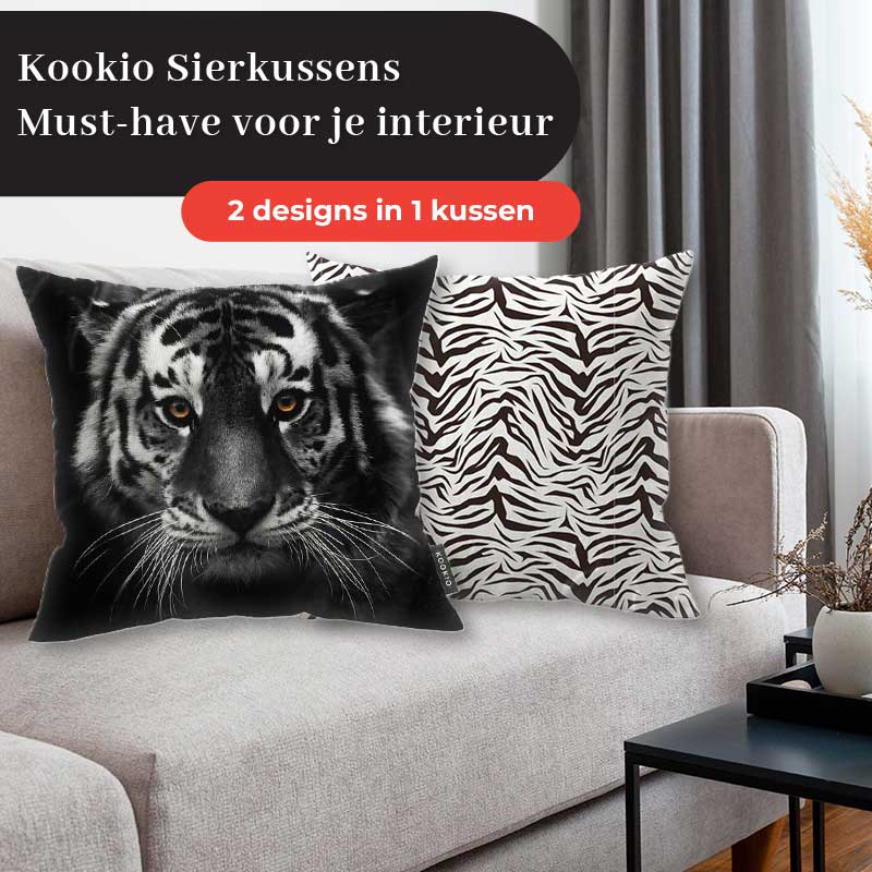 Sierkussen dieren - Tijger