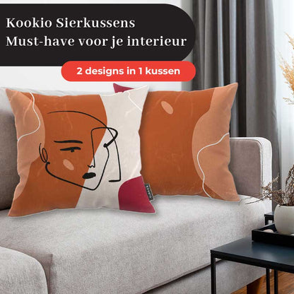 Sierkussen - Terracotta vrouw