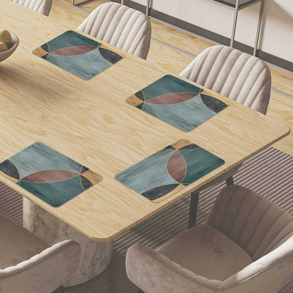 Placemat - Overlappende cirkels