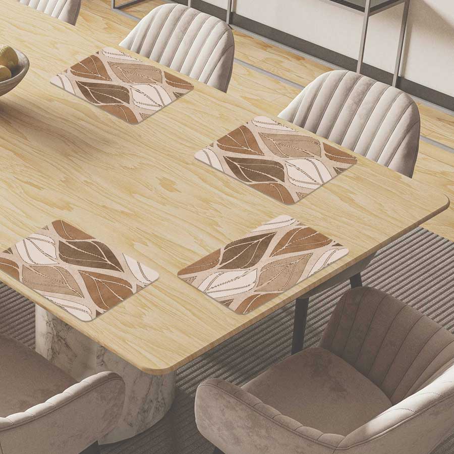 Placemat - Golvende bladeren