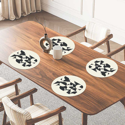 Placemat - Bauhaus cirkels