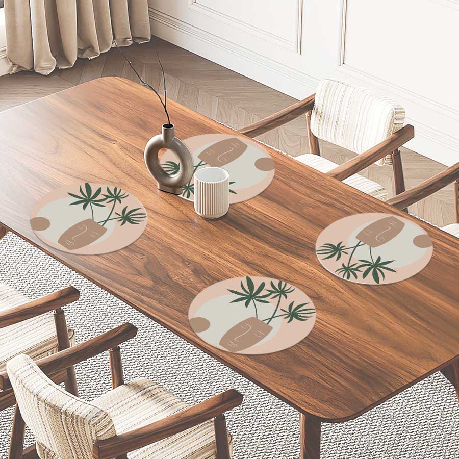 Placemat - Plant in vaas