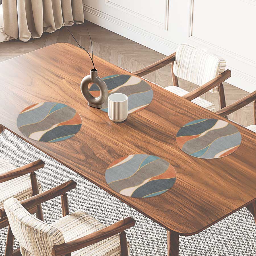 Placemat - Abstracte golven