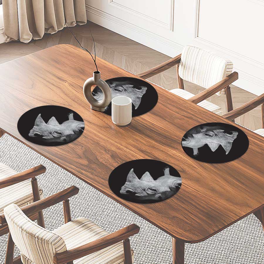 Placemat - Neushoorn