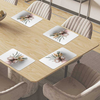 Placemat - Gedroogde bloemen