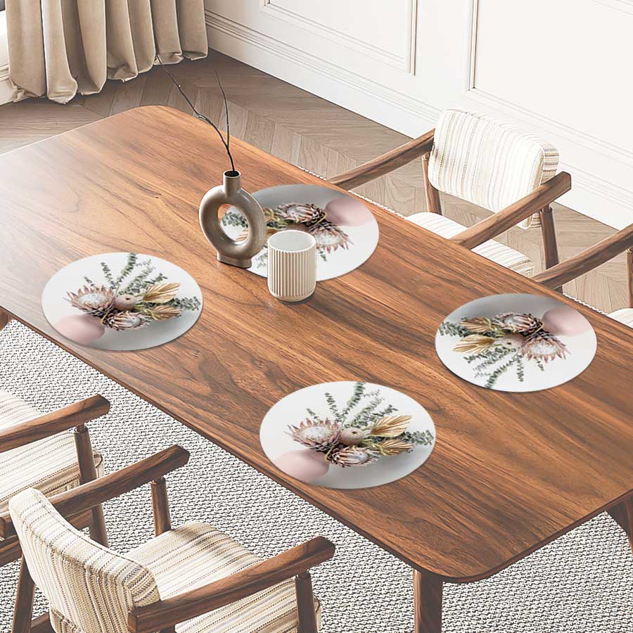 Placemat - Gedroogde bloemen