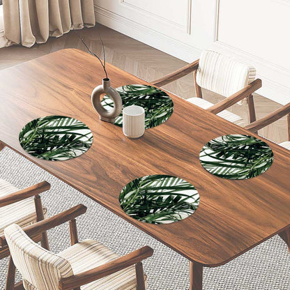 Placemat - Palm bladeren