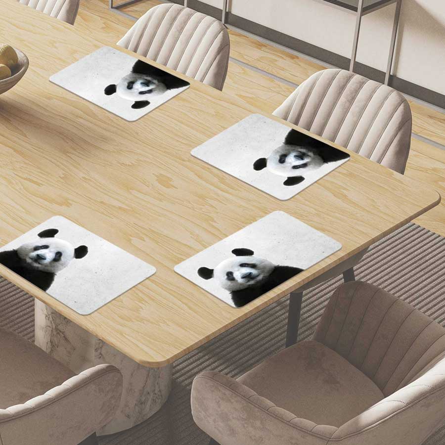 Placemat - Funny panda beton
