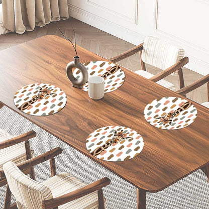 Placemat - Funny giraf vlekken