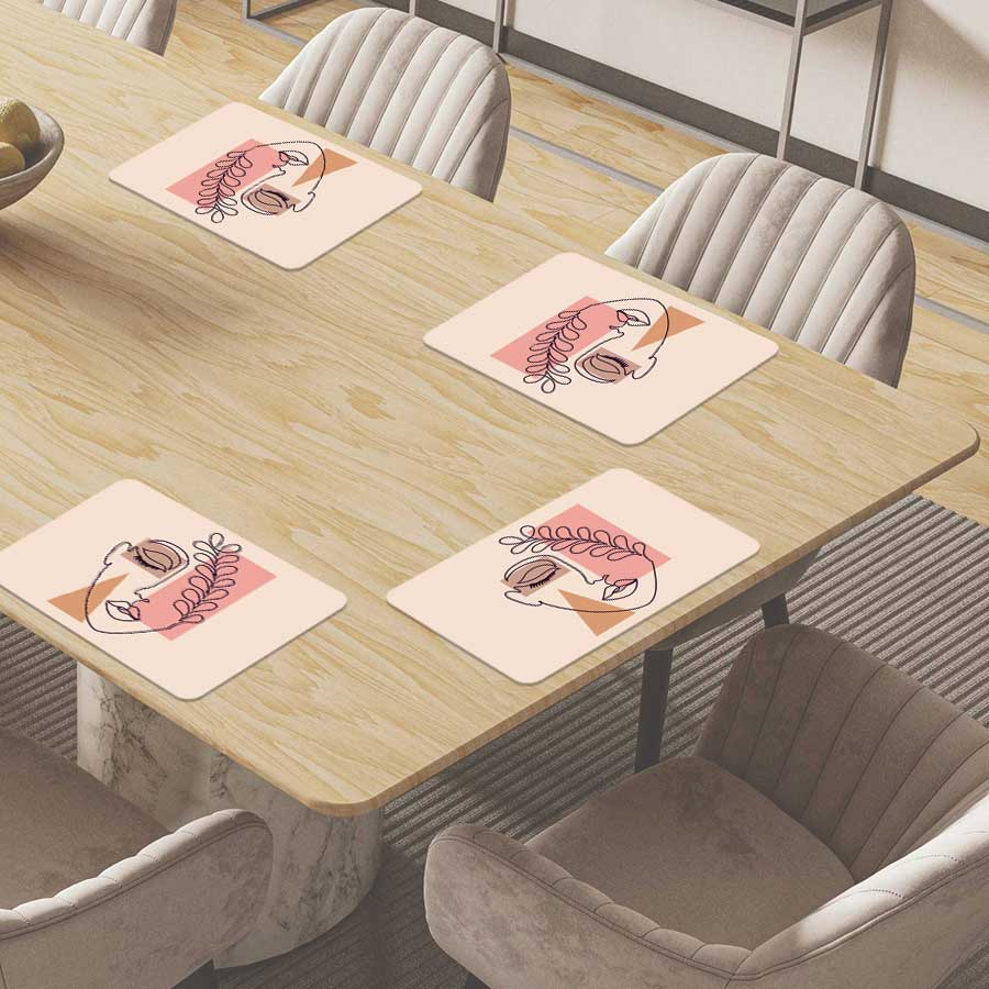 Placemat - Abstracte elegantie