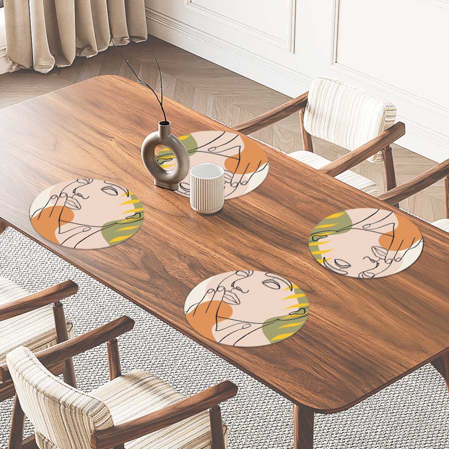 Placemat - Gracieuze vrouw