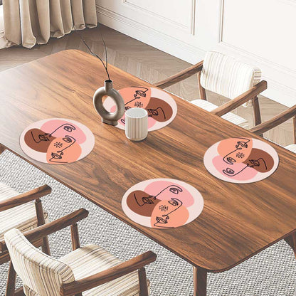 Placemat - Portret van twee vrouwen