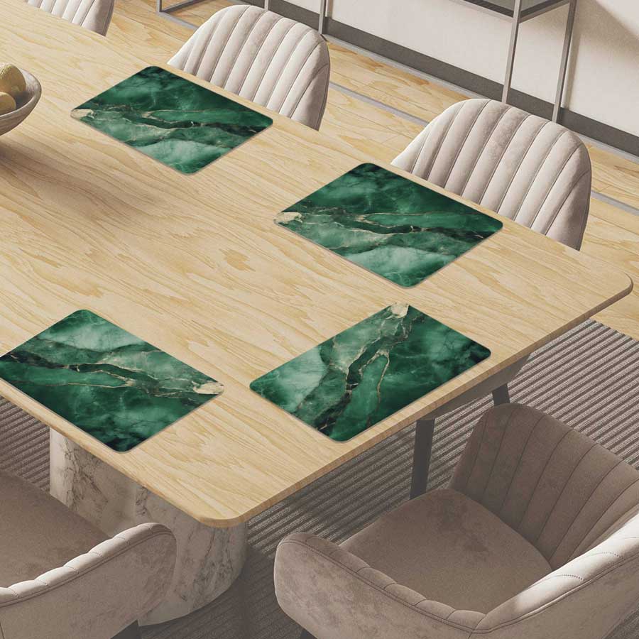 Placemat - Marmer Groen