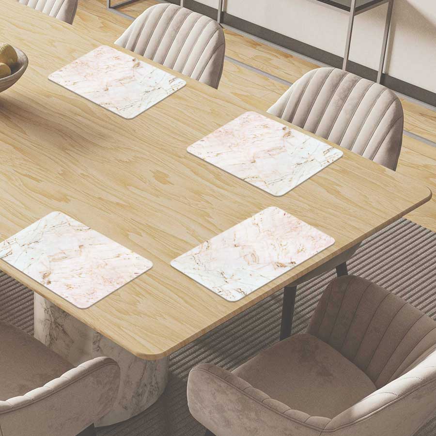 Placemat - Marmer Natuurlijk Wit