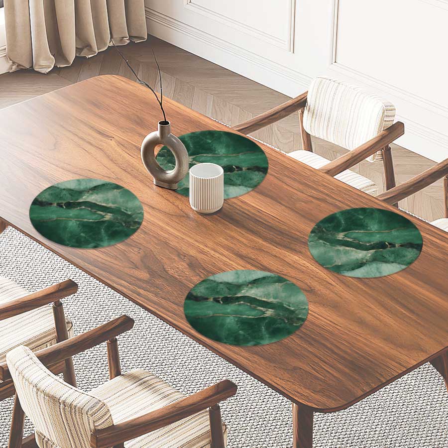 Placemat - Marmer Groen