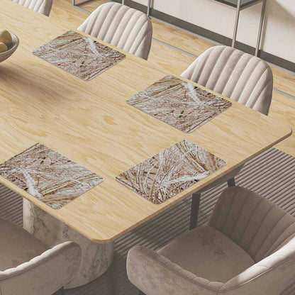 Placemat - Droge rietstengels