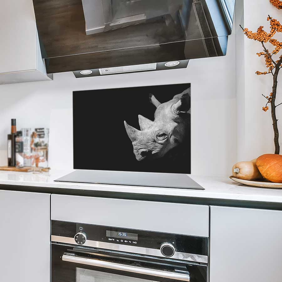 Spatscherm - Neushoorn