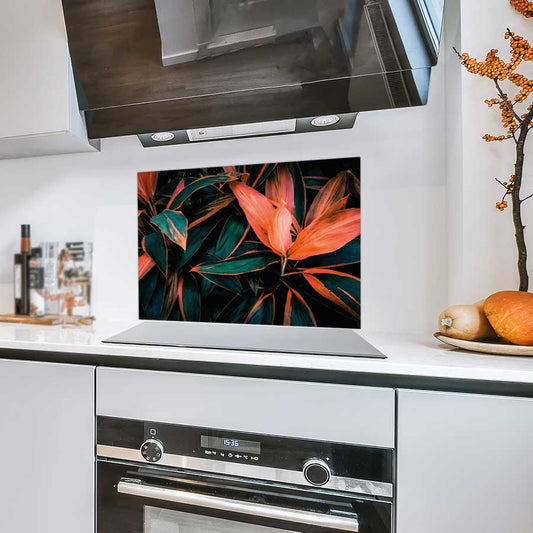 Spatscherm - Tropische bloem