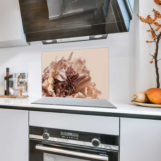 Spatscherm - Gedroogde chrysant