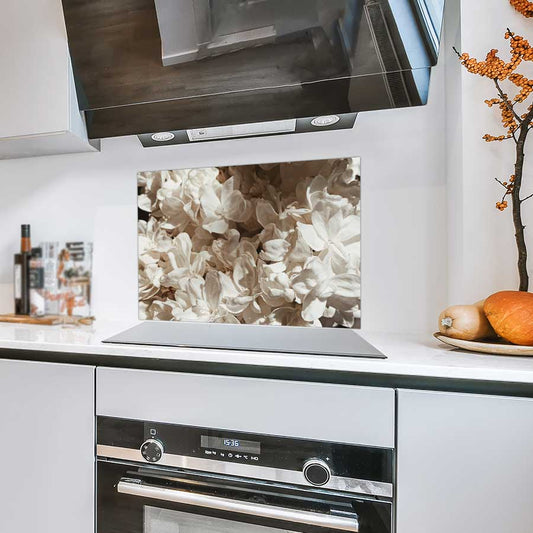 Spatscherm - Witte lila