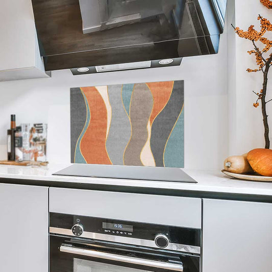 Spatscherm - Abstracte golven