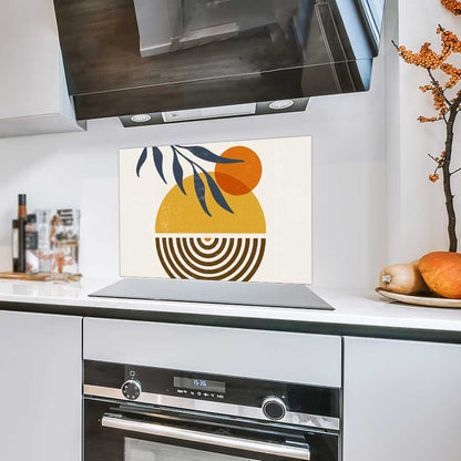 Spatscherm - Boho zonsondergang