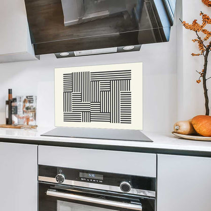 Spatscherm - Bauhaus lijnen