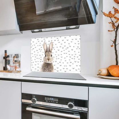 Spatscherm - Funny konijn fugler