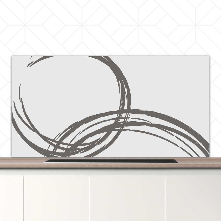 Spatscherm - Cirkels