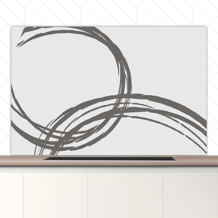 Spatscherm - Cirkels