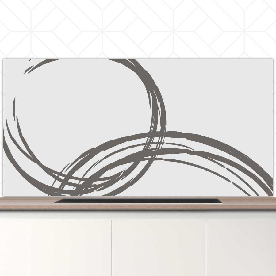 Spatscherm - Cirkels