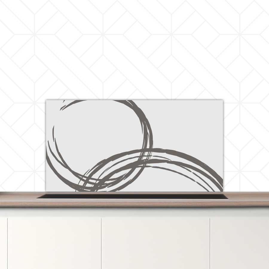 Spatscherm - Cirkels