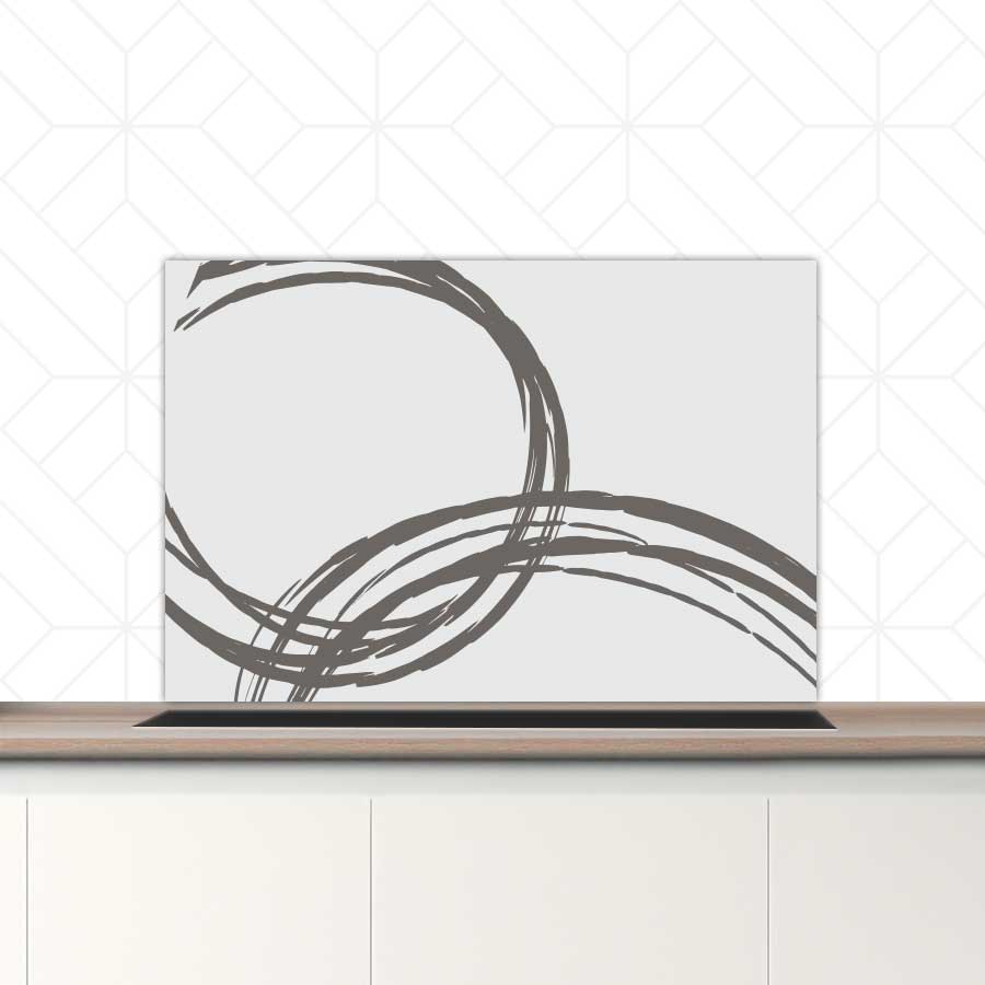 Spatscherm - Cirkels