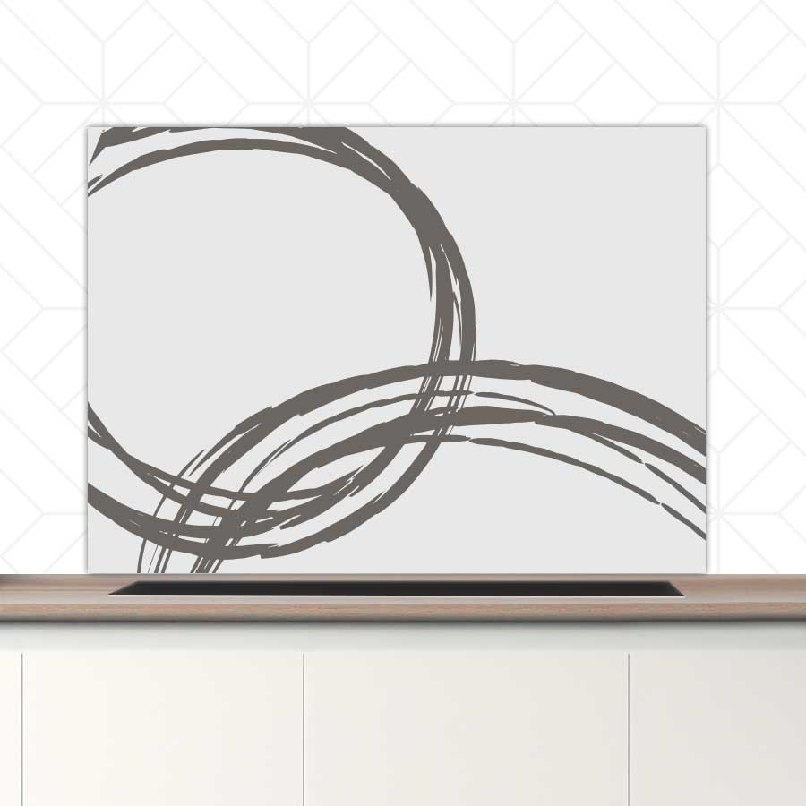 Spatscherm - Cirkels