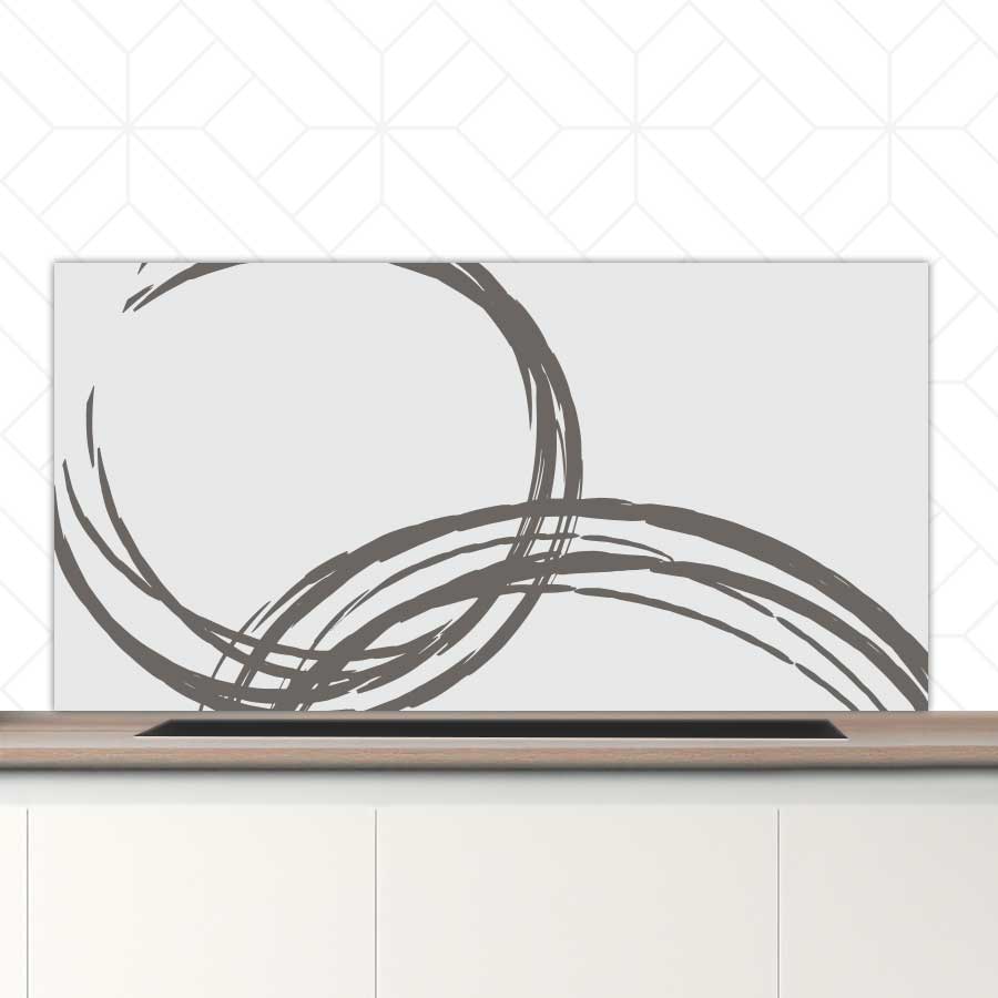 Spatscherm - Cirkels