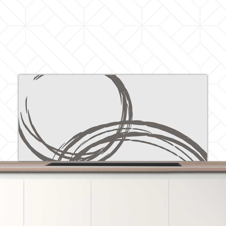 Spatscherm - Cirkels