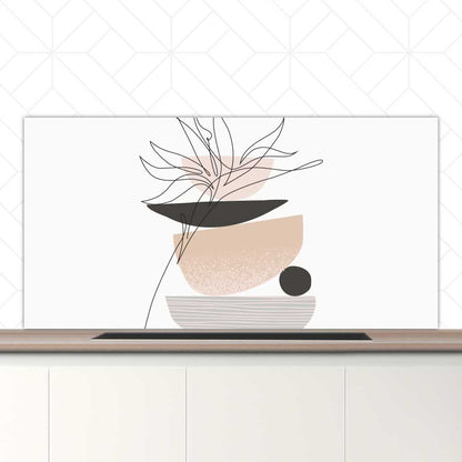 Spatscherm - Noordse bloem