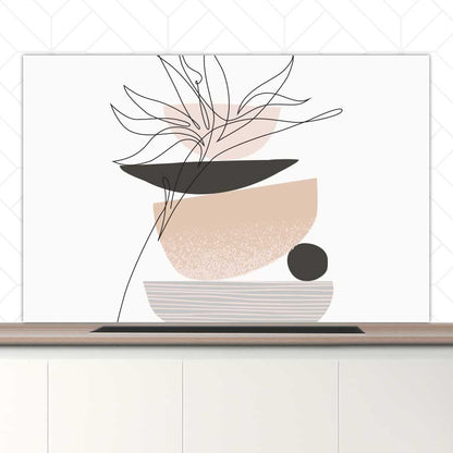 Spatscherm - Noordse bloem