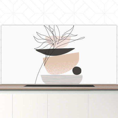 Spatscherm - Noordse bloem