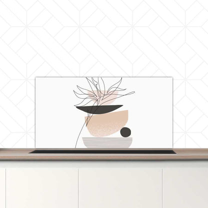 Spatscherm - Noordse bloem