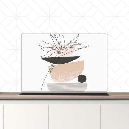 Spatscherm - Noordse bloem