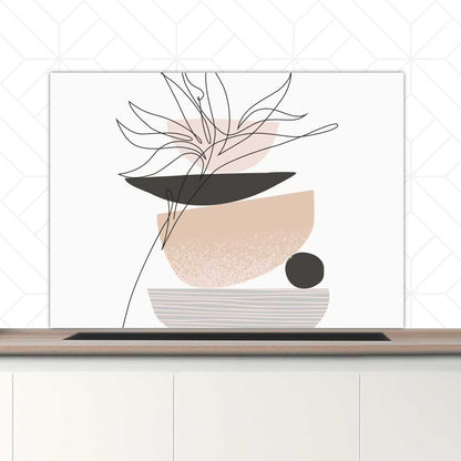 Spatscherm - Noordse bloem