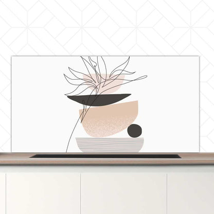 Spatscherm - Noordse bloem