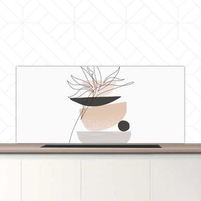 Spatscherm - Noordse bloem