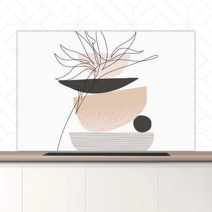 Spatscherm - Noordse bloem