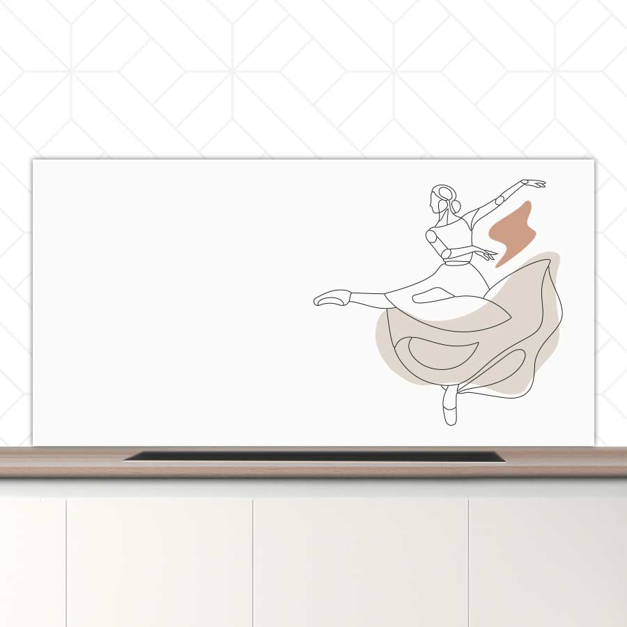 Spatscherm - Ballerina