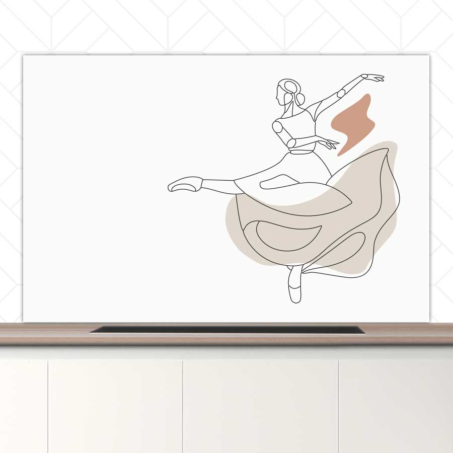 Spatscherm - Ballerina