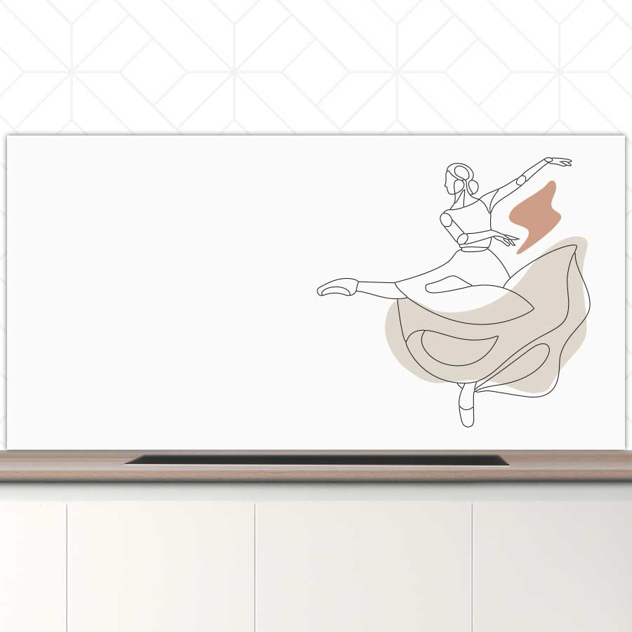 Spatscherm - Ballerina